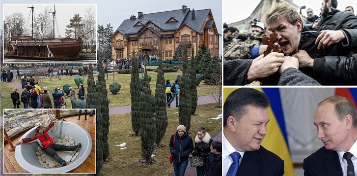 Rumah Presiden Ukraina Luasnya Separuh Kerajaan Monaco